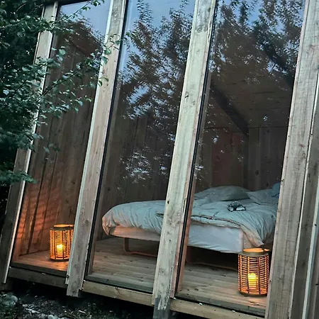 Log House In The First Row At The Sejero Bay