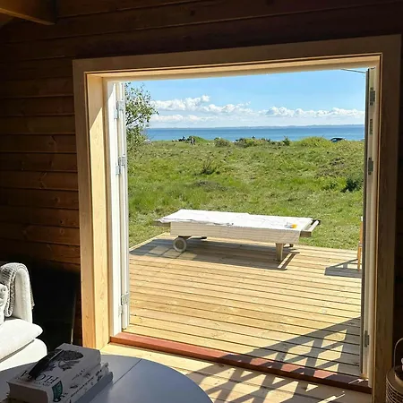 Log House In The First Row At The Sejero Bay Nyaraló *