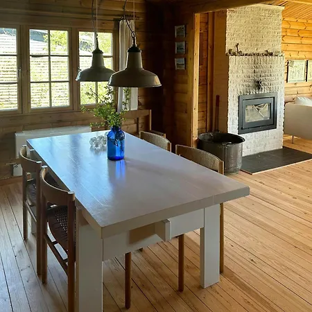 Log House In The First Row At The Sejero Bay Nyaraló
