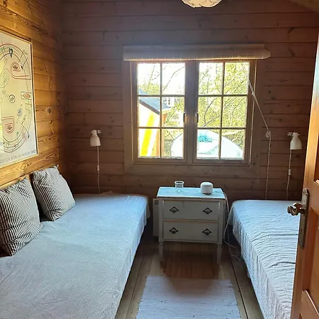 Log House In The First Row At The Sejero Bay * Tjørneholm