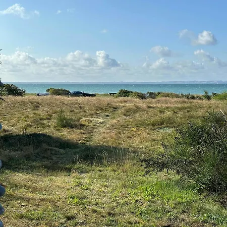Log House In The First Row At The Sejero Bay Nyaraló *